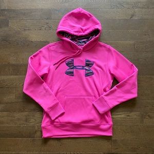 Bright Pink Under Armour Hoodie | Poshmark